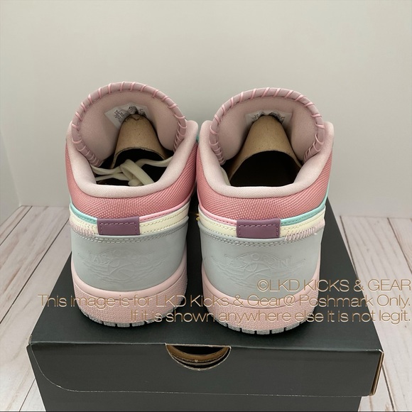 AIR JORDAN 1 LOW SE MENS EASTER PASTEL - Picture 4 of 7